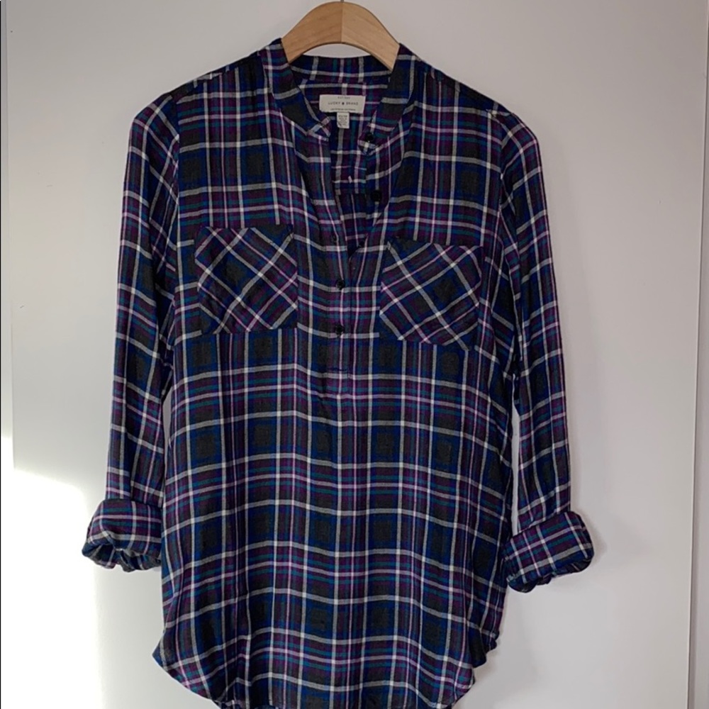 Lucky Brand Plaid Shirt